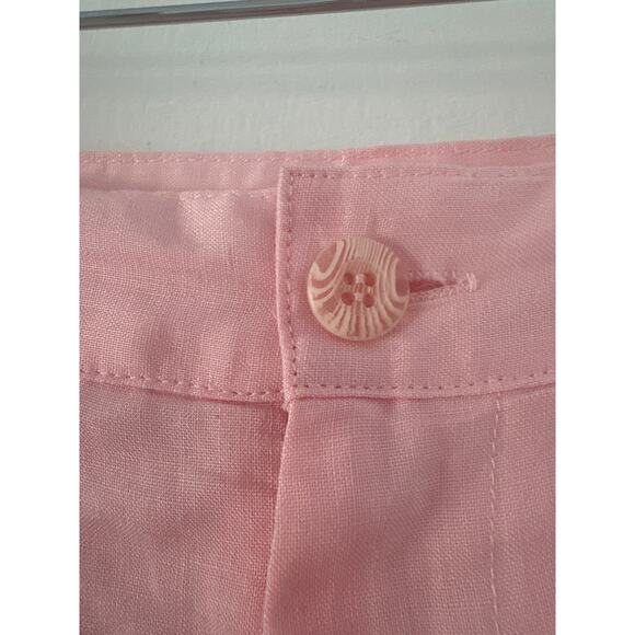JMP pink Linen Pants Womens size 1X 100% Linen - Picture 2 of 8